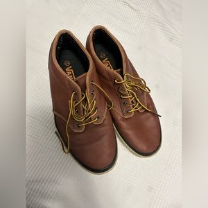 Men’s leather vans